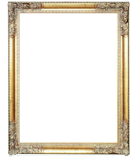 Oval ornate frame 2