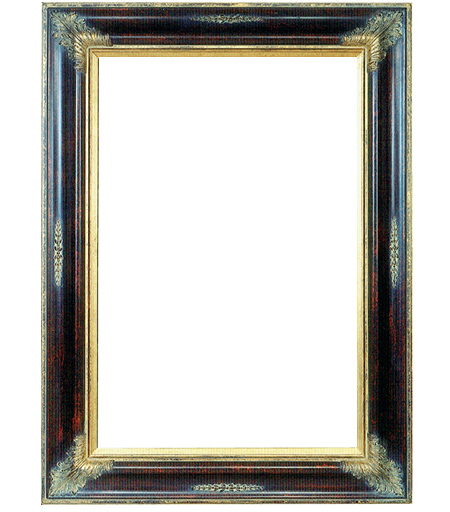 Oval ornate frame 2