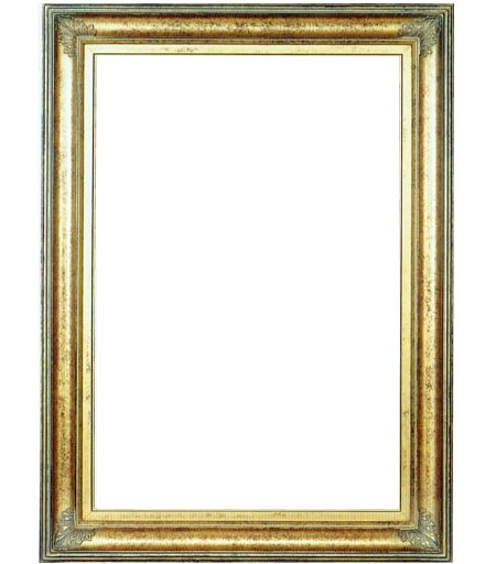 Oval ornate frame 2